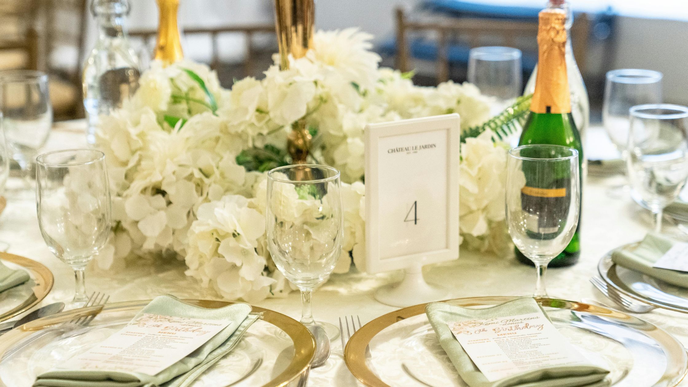 Quail Ridge Events Center Services